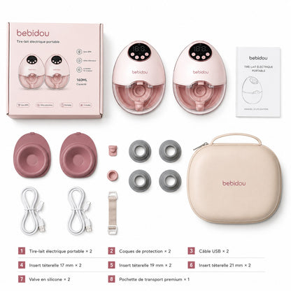 Bebidou Be'Libre™ - Tire lait mains libres